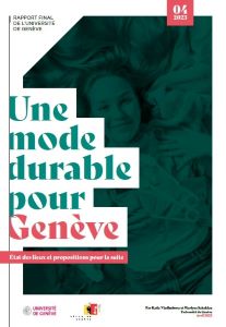 rapport mode durable